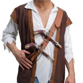 Pirat Skulderhylster med Pistoler