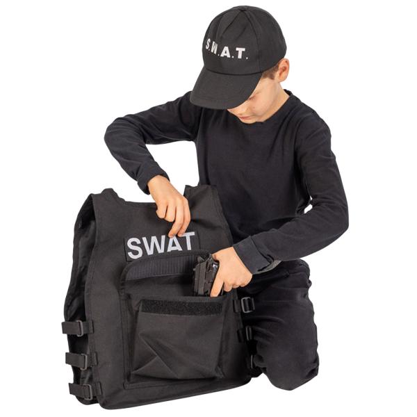 Tilbehørskit SWAT Svart for Barn