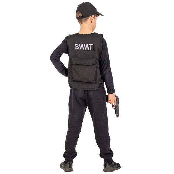 Tilbehørskit SWAT Svart for Barn