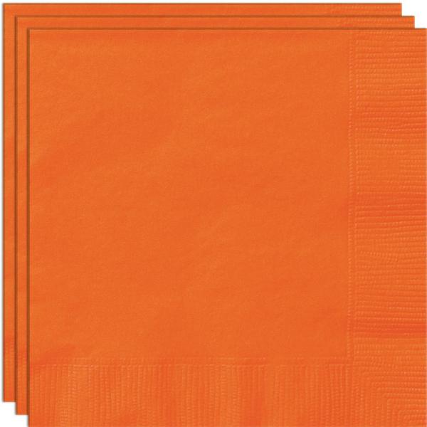 Oransje Kaffeservietter