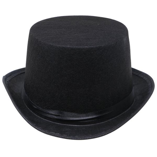 Høy Hatt Svart Barn