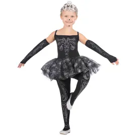 Skeleton Ballerina Kostyme Barn