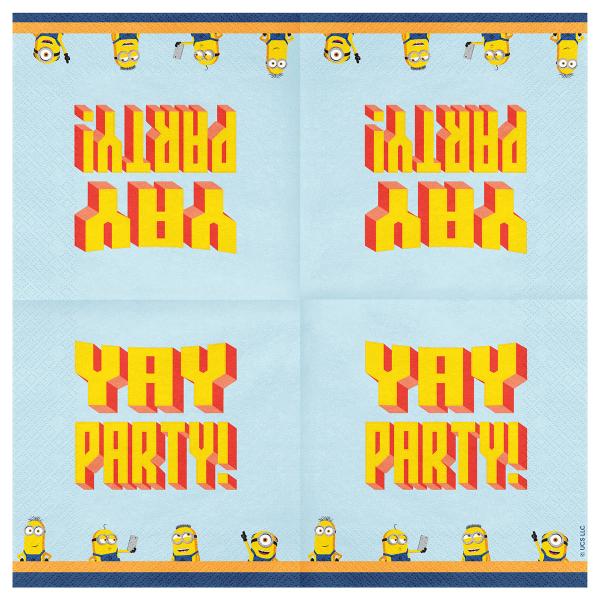 Minions Papirservietter 20-pakning
