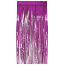 Party Glittergardin Holografisk Lilla