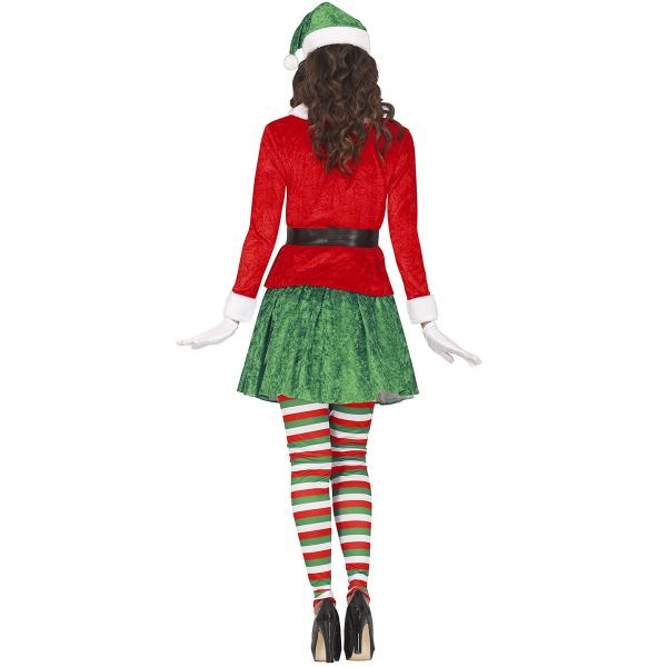 Nissejente Julekostyme Fløyel