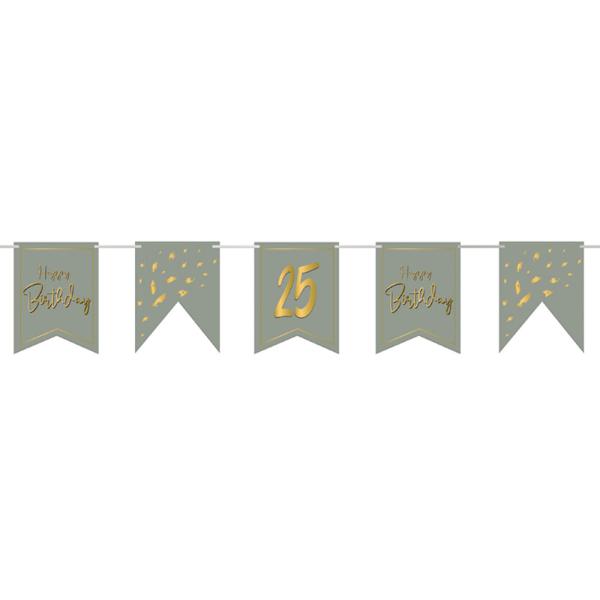 Flaggirlander DIY med Klistremerker Golden Dawn