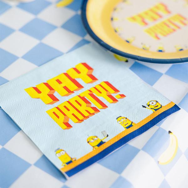 Minions Papirservietter 20-pakning