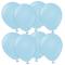 Premium Små Latexballonger Macaron Blue