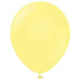 Premium Latexballonger Macaron Yellow