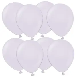 Premium Små Latexballonger Macaron Lilac 100-pakning