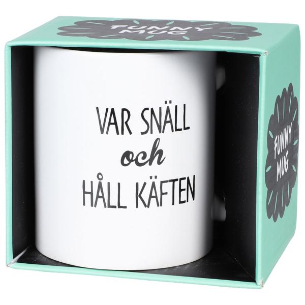 Krus Var Snäll och Håll Käften 300 ml