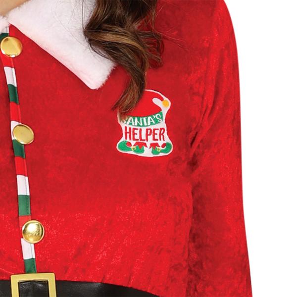 Nissejente Julekostyme Fløyel