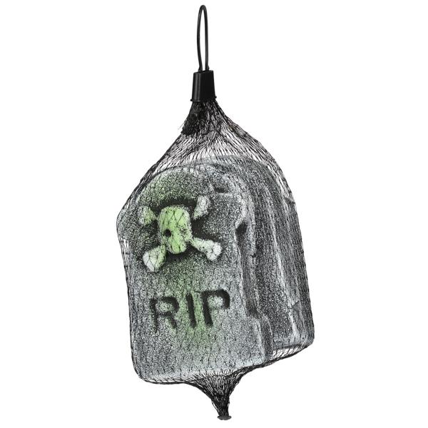 Mini Gravsteiner Halloweendekorasjon 4-pakning