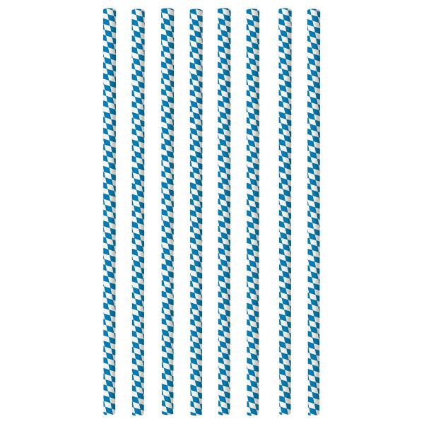 Oktoberfest Papirsugerør Bayersk 100-pakning