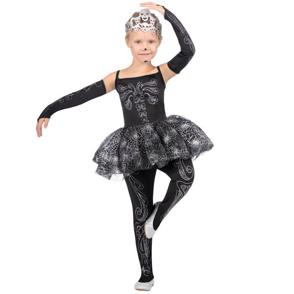 Skeleton Ballerina Kostyme Barn