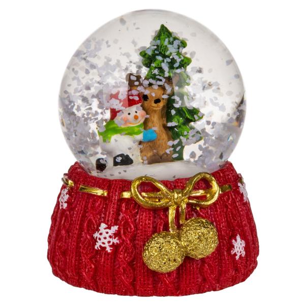Mini Snøkule med Julefigur Gullsløfyfe