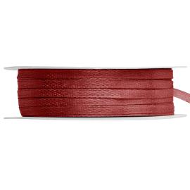 Satengbånd Bordeaux 3 mm