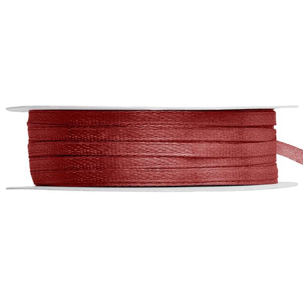 Satengbånd Bordeaux 3 mm