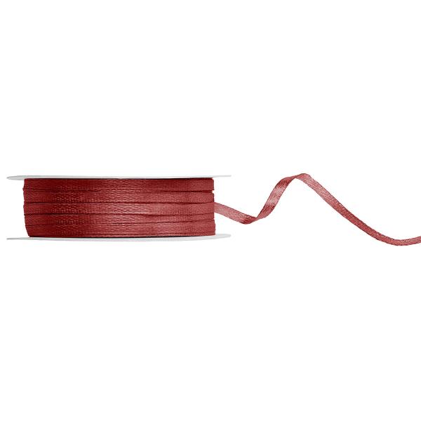 Satengbånd Bordeaux 3 mm