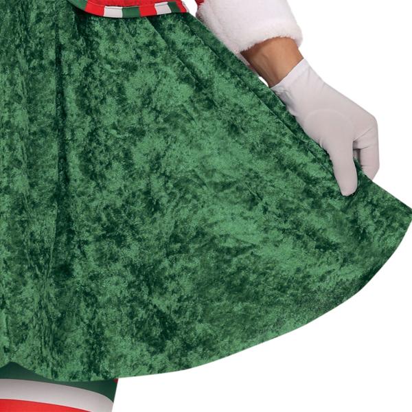 Nissejente Julekostyme Fløyel