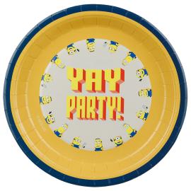 Minions Papptallerkener 23 cm 6-pakning