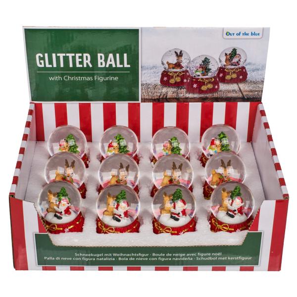 Mini Snøkule med Julefigur Gullsløfyfe