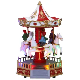 Karusell Spilled&aring;se med Julemusikk og Lys