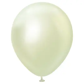 Chrome Latexballonger Green Gold