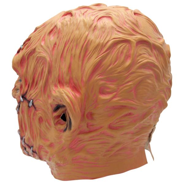 Latexmaske med Sydde Sår