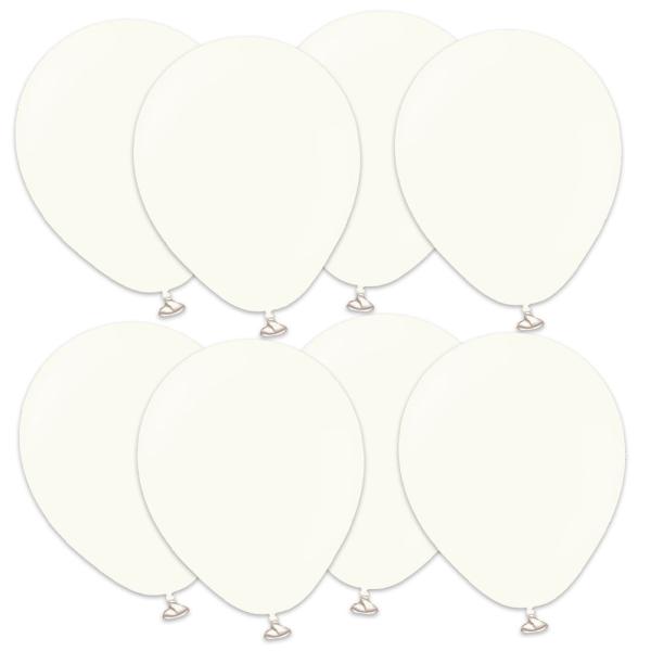 Premium Små Latexballonger Retro White
