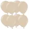 Premium Små Latexballonger Hazelnut