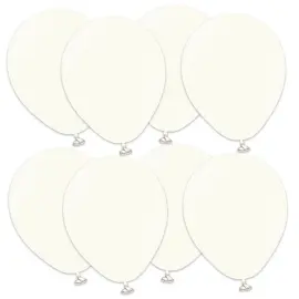 Premium Små Latexballonger Retro White