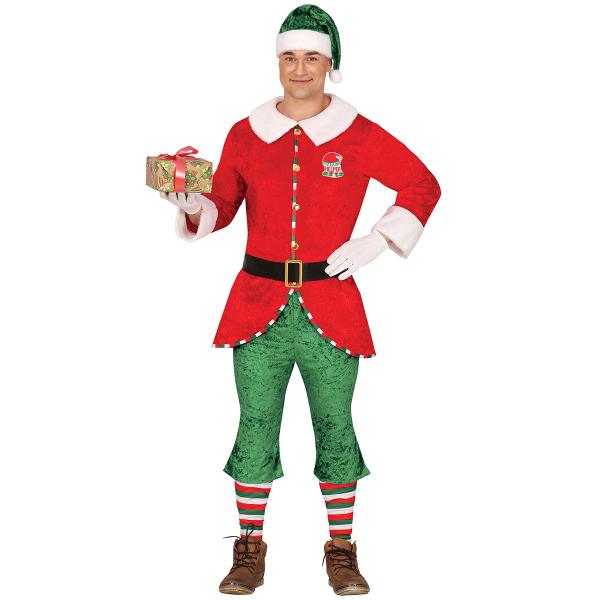 Nisse Julekostyme Fløyel