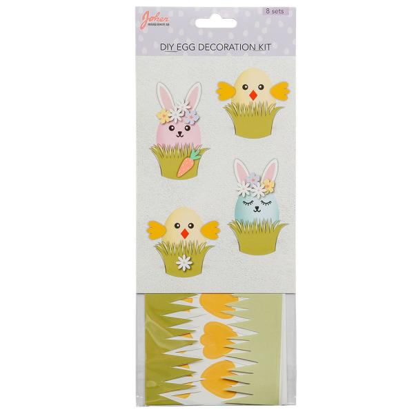 Påske Hobbysett Eggdekorasjon Kit