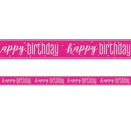 Happy 50th Birthday Girlander Cerise 2,74 m