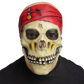 Latexmaske Piratskjelett
