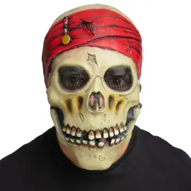 Latexmaske Piratskjelett