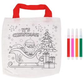 Fargelegg Din Egen Julepose