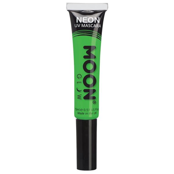 Moon Glow Neon UV Mascara Intensiv Grønn