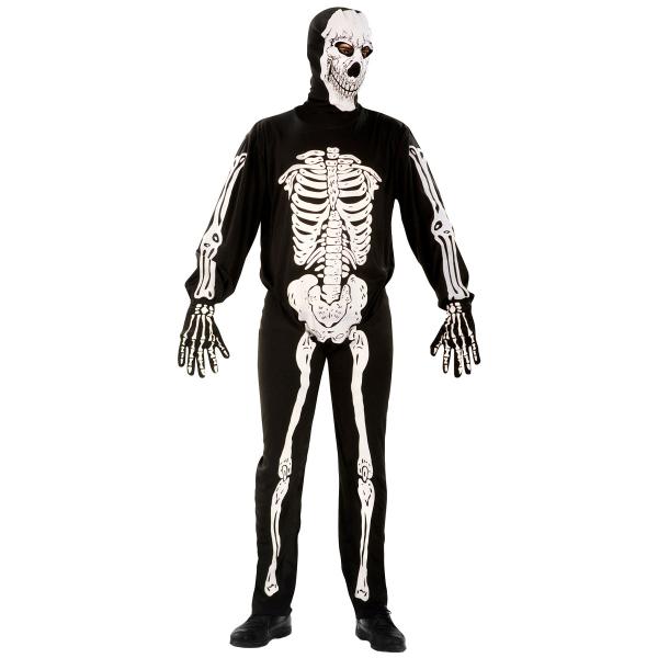 Skjelett Jumpsuit Kostyme