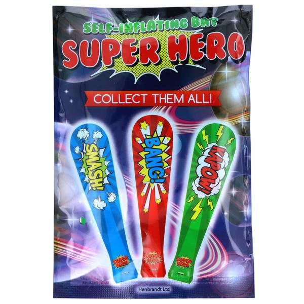 Selvoppblåsende Baseballkølle Superhelt