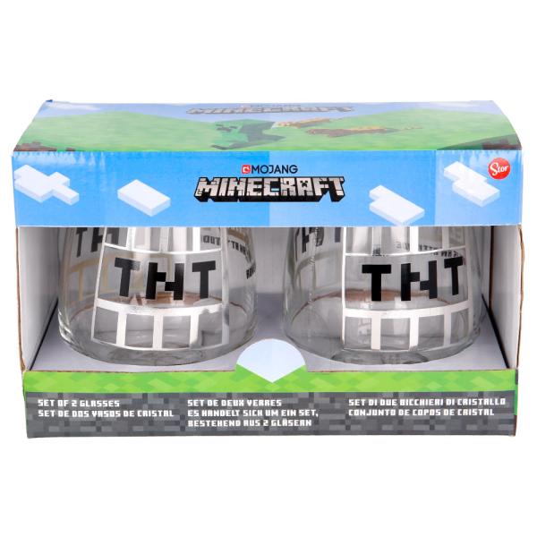 Minecraft TNT Glass 2-pakning