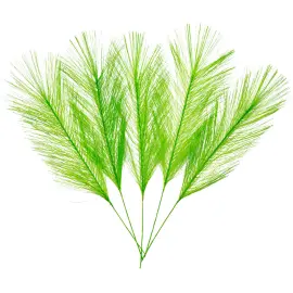 Syntetiske Fj&aelig;rer Gr&oslash;nne 5-pakning