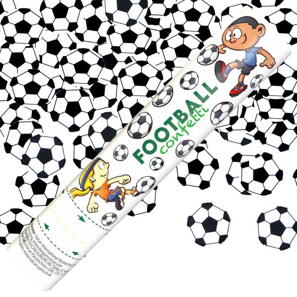 Konfettikanon Fotballer 25 cm
