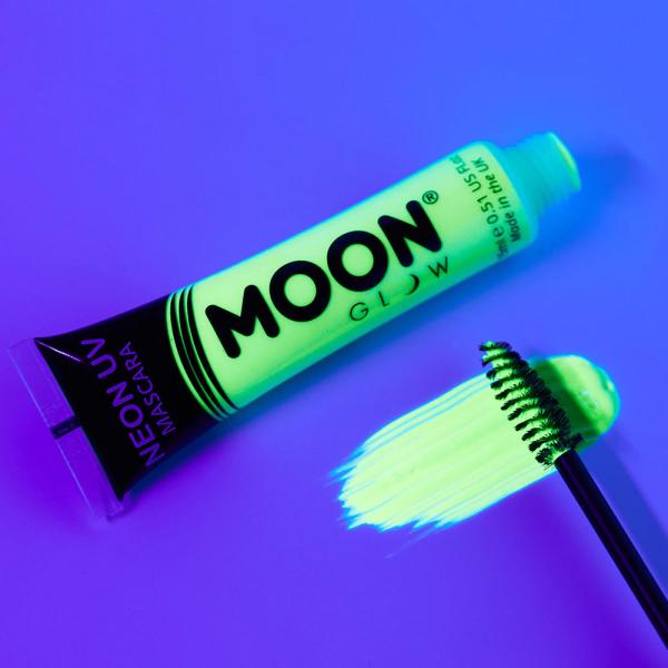 Moon Glow Neon UV Mascara Intensiv Grønn