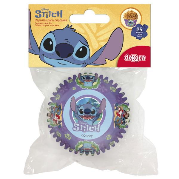 Muffinsformer Stitch 6 cm 25-pakning
