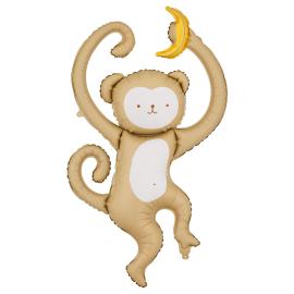 Folieballong Ape med Banan 51 x 88 cm