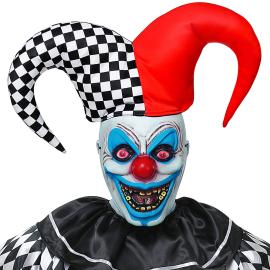 Ond Jester Maske med Hatt