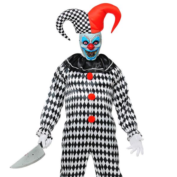 Ond Jester Maske med Hatt
