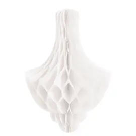 Honeycomb Hengende Pynt Hvit